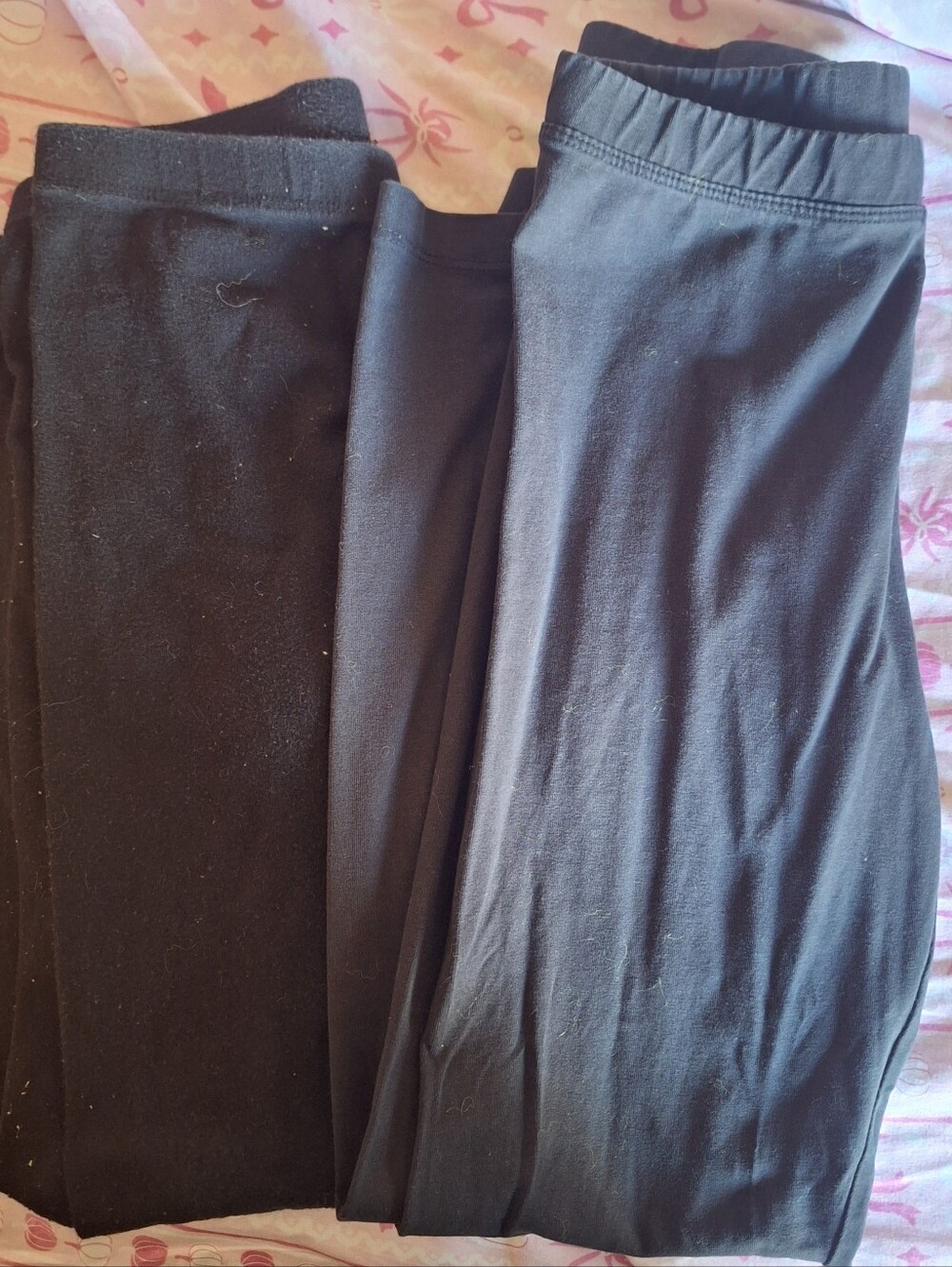 Girls Black Leggings